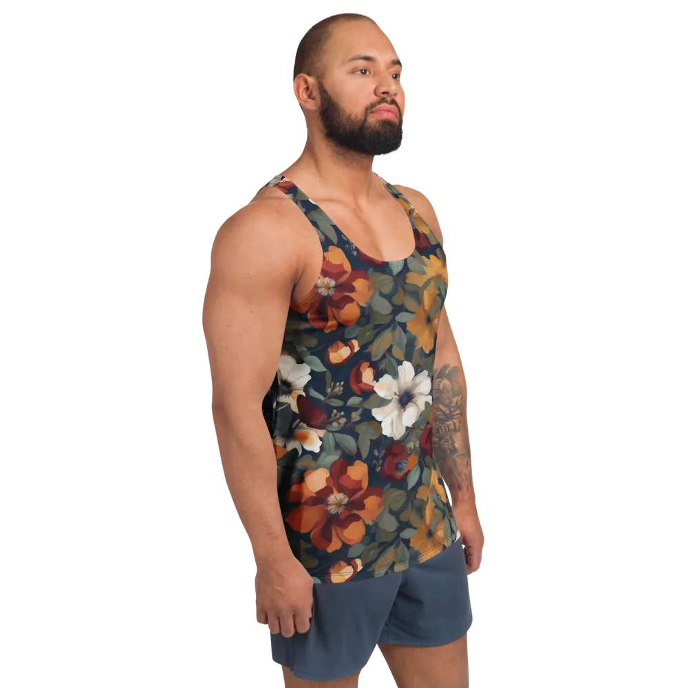 Autumn Velvet on Men's Tank Top — Right Front