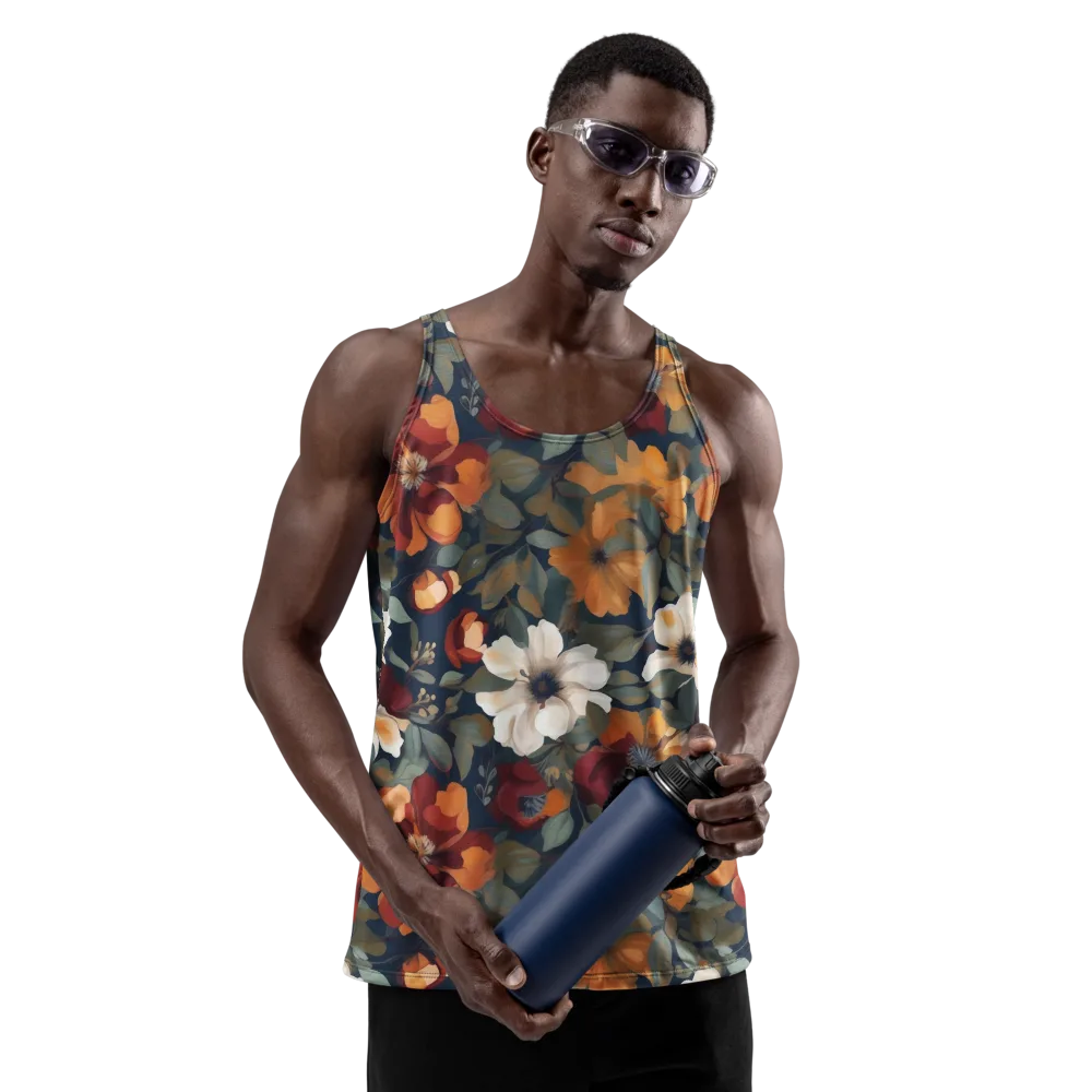 Autumn Velvet on Men's Tank Top — Front