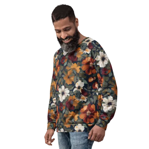 Autumn Velvet on a Sweatshirt