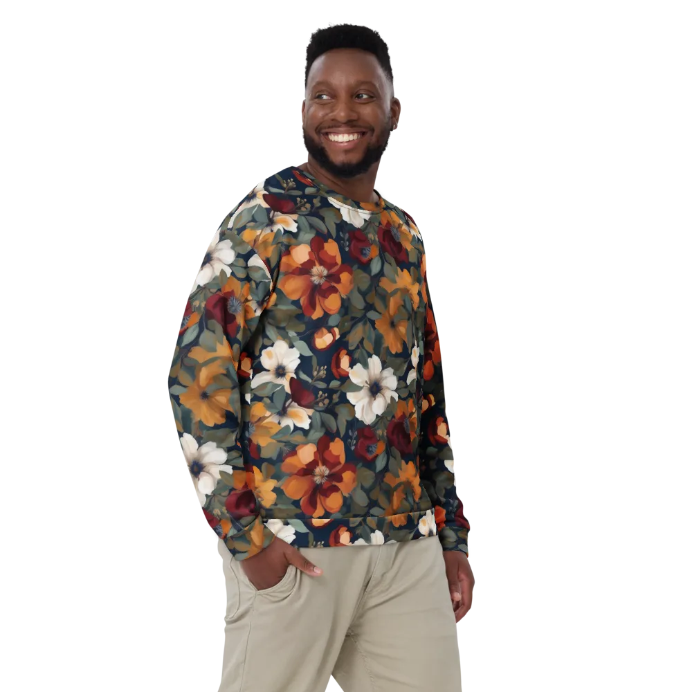 Autumn Velvet on Sweatshirt — Front
