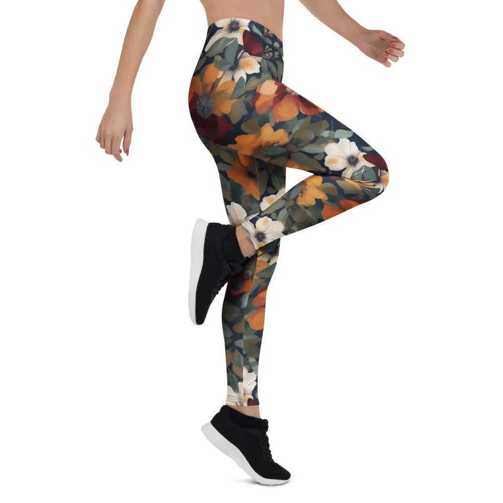 Autumn Velvet on Leggings — Right