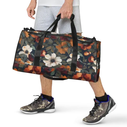 Autumn Velvet on a Duffle Bag