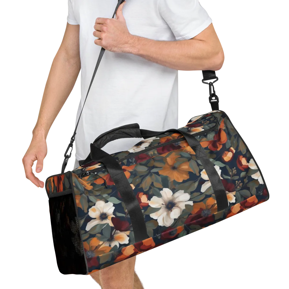 Autumn Velvet on Duffle Bag — Right Front