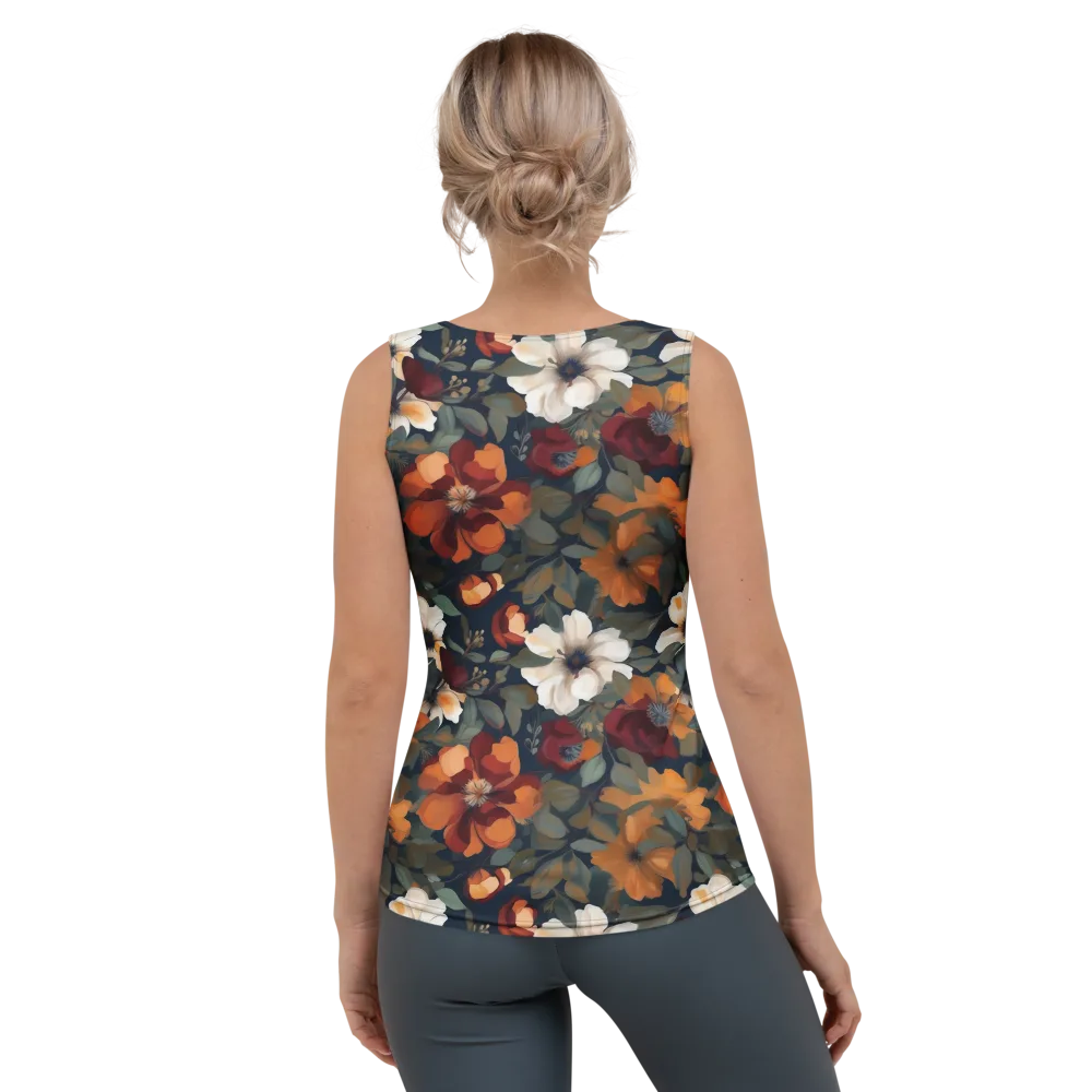 Autumn Velvet on Women's Tank Top — Back