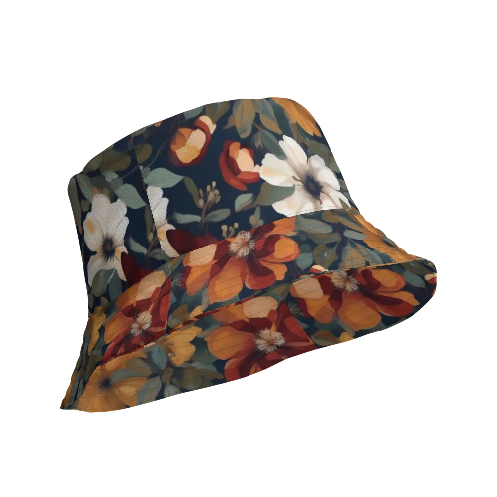 Autumn Velvet on Reversible Bucket Hat — Product details Outside