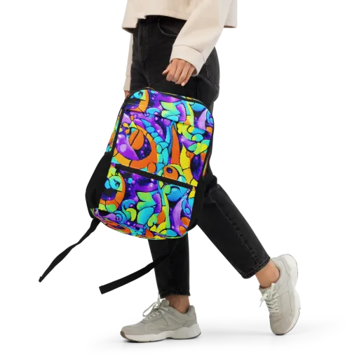 Vivid Collision on a Utility Backpack
