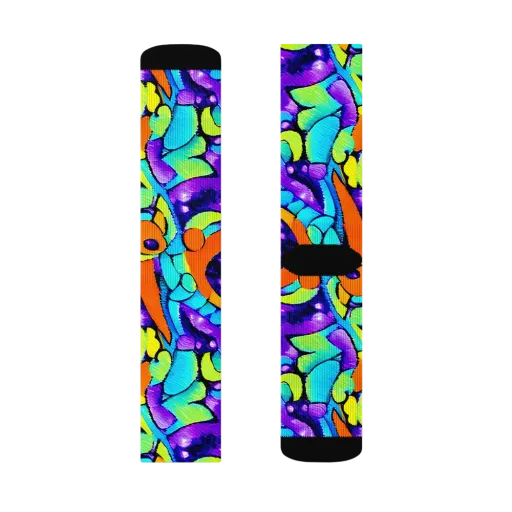 Vivid Collision on a Socks