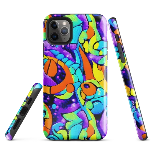 Vivid Collision on a Tough Case for iPhone®