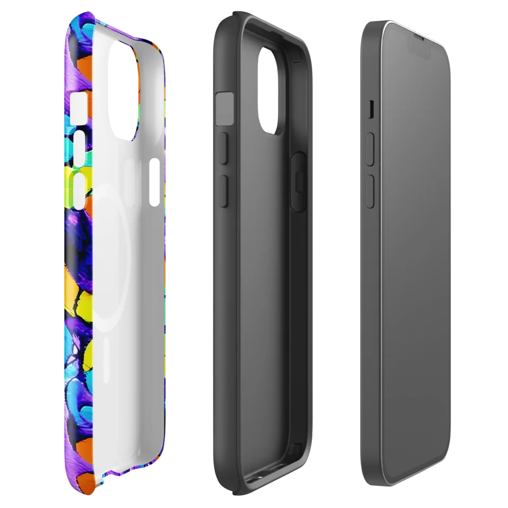 Vivid Collision on MagSafe Tough Case for iPhone® — Front