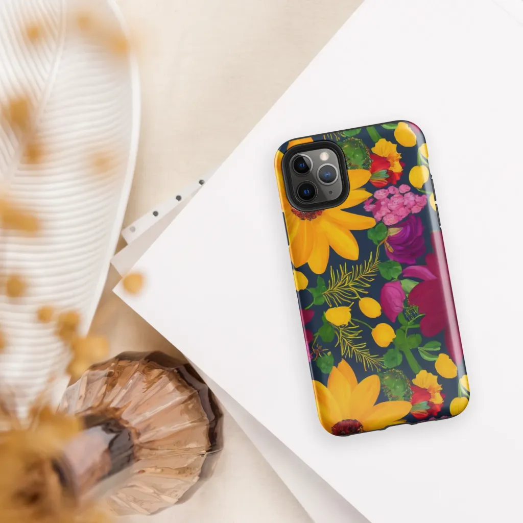 Solar Bouquet on Tough Case for iPhone® — Front