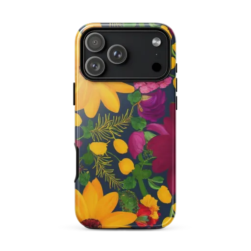 Solar Bouquet on a Tough Case for iPhone®