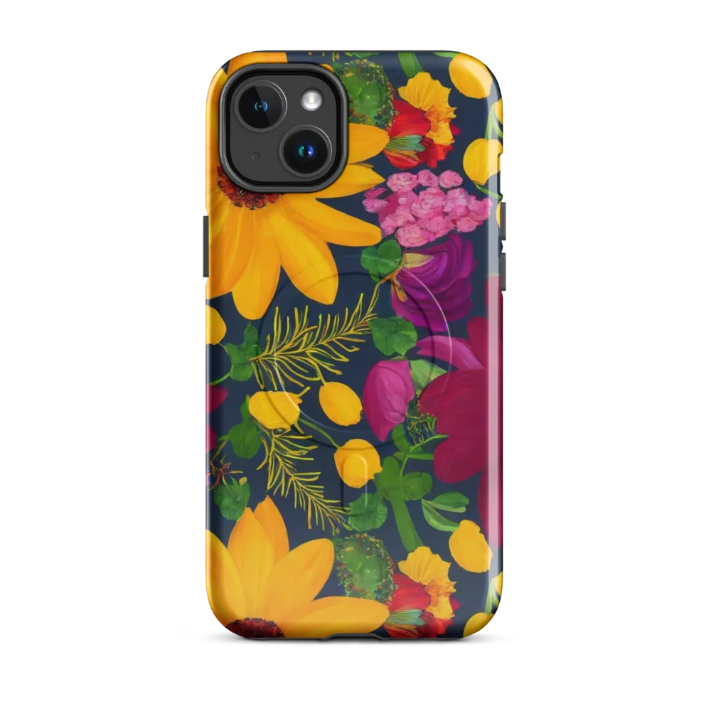 Solar Bouquet on MagSafe Tough Case for iPhone® — Front