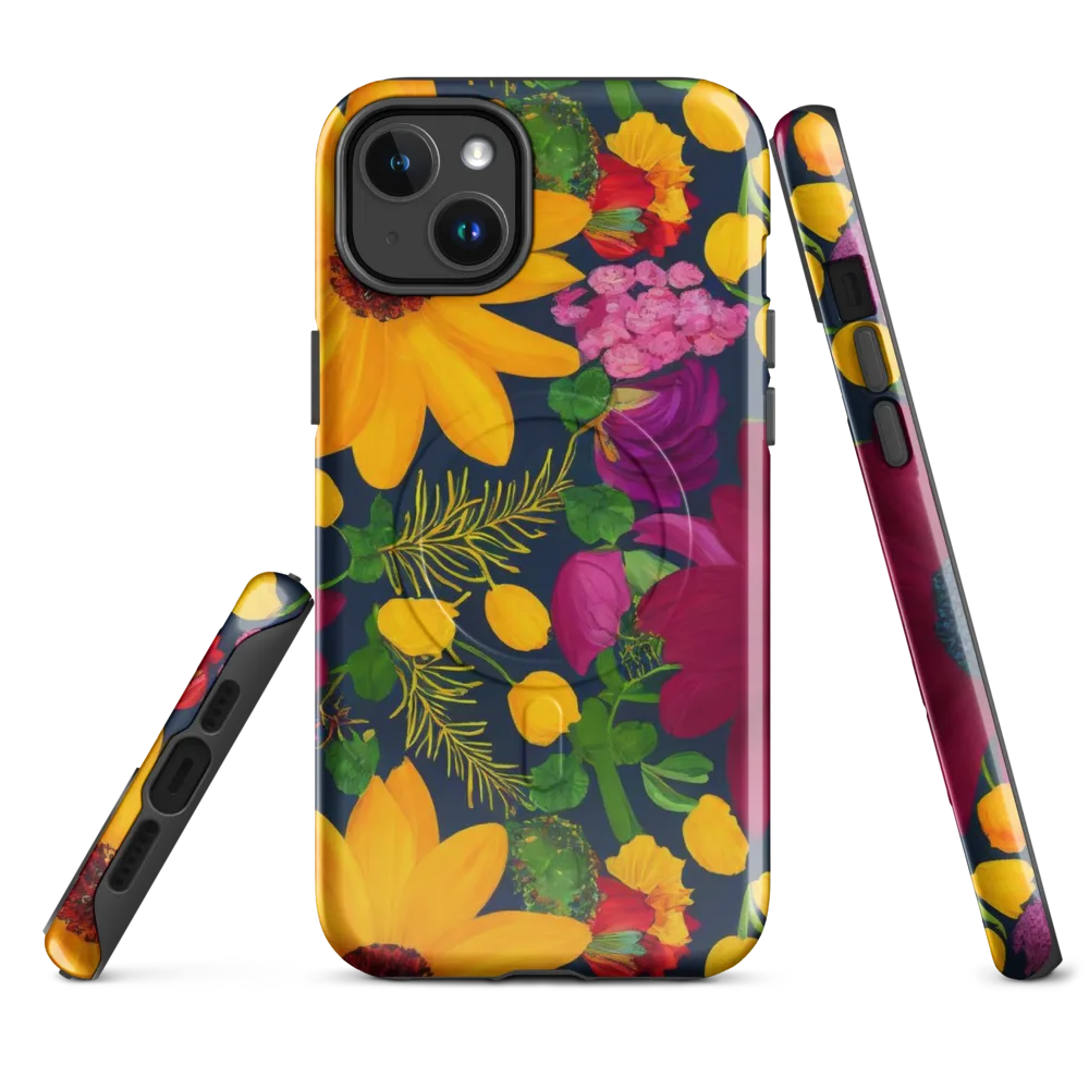 Solar Bouquet on MagSafe Tough Case for iPhone® — Front