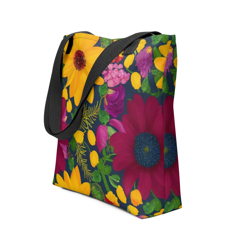 Solar Bouquet on Tote Bag — Front