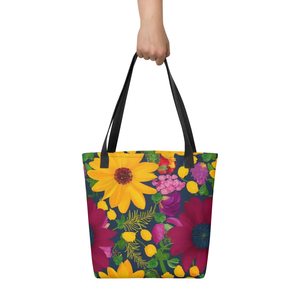 Solar Bouquet on Tote Bag — Front
