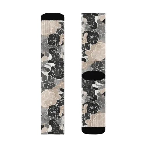 Chalk Bloom on a Socks