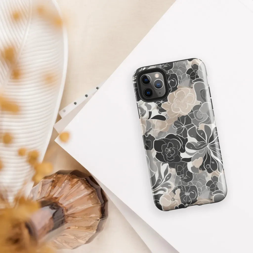 Chalk Bloom on Tough Case for iPhone® — Front