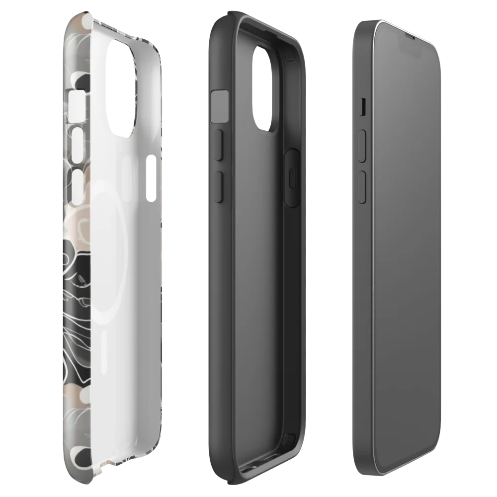 Chalk Bloom on MagSafe Tough Case for iPhone® — Front