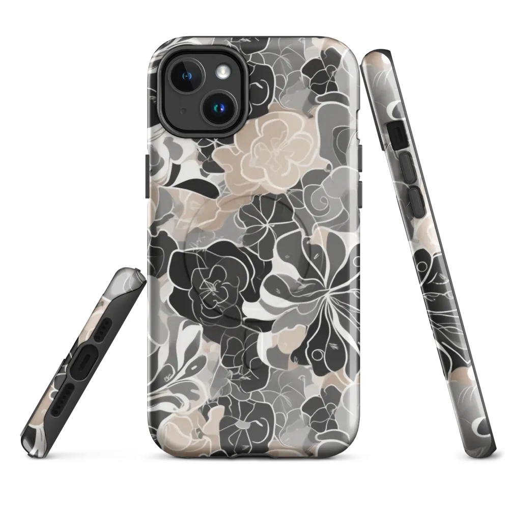 Chalk Bloom on MagSafe Tough Case for iPhone® — Front