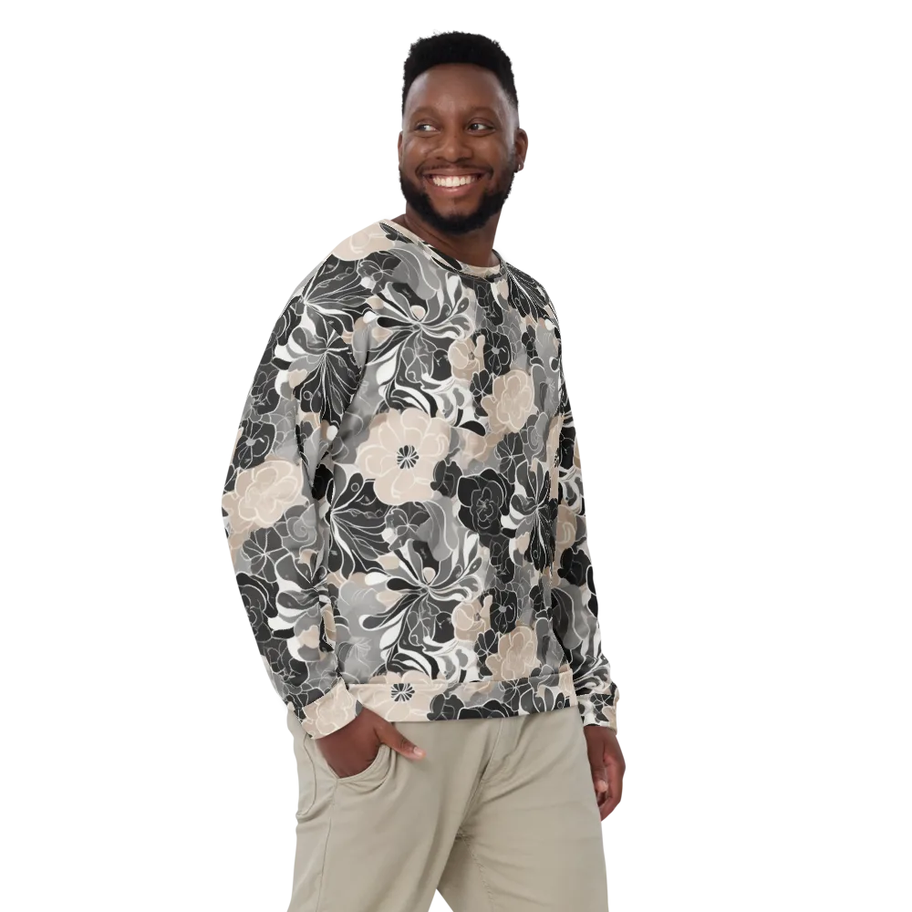 Chalk Bloom on Sweatshirt — Front