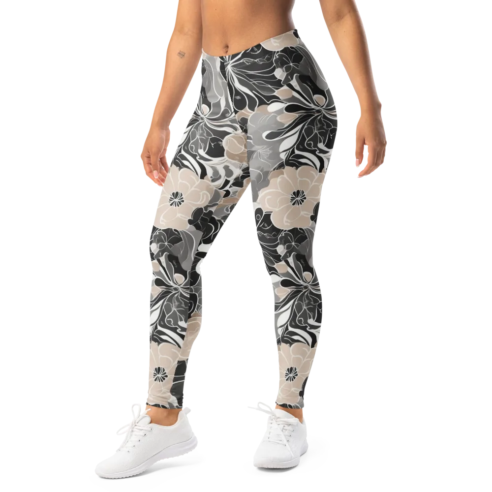 Chalk Bloom on Leggings — Left Front