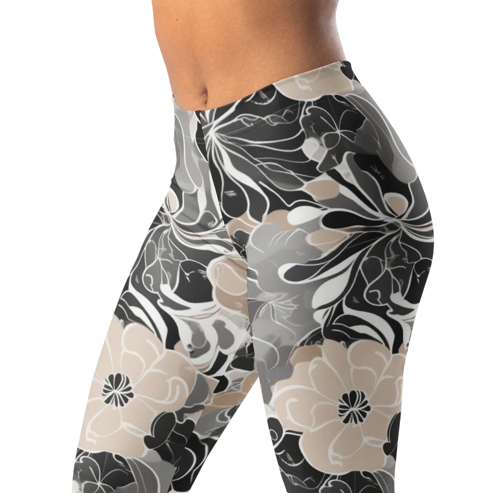 Chalk Bloom on Leggings — Left Front