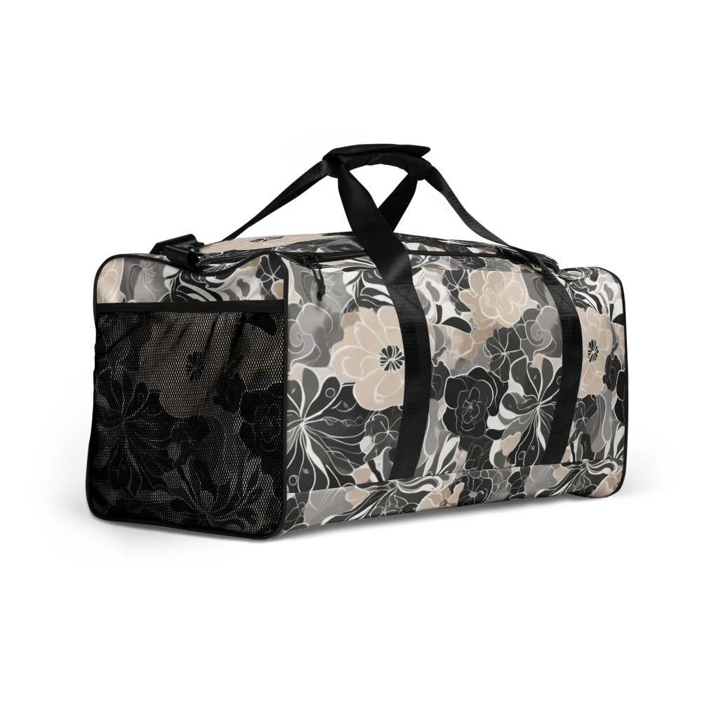 Chalk Bloom on Duffle Bag — Right Front