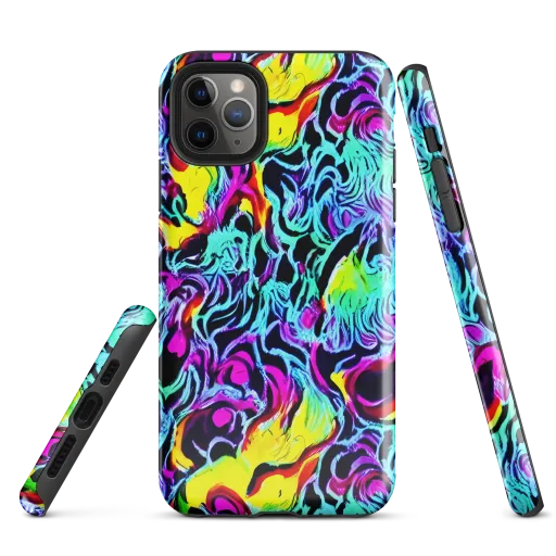 Fluoro Fever on a Tough Case for iPhone®