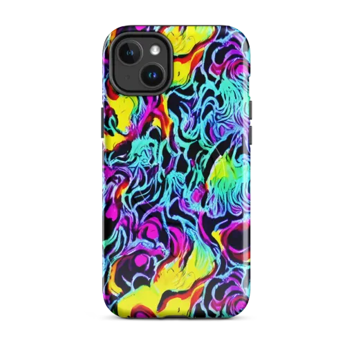 Fluoro Fever on a MagSafe Tough Case for iPhone®