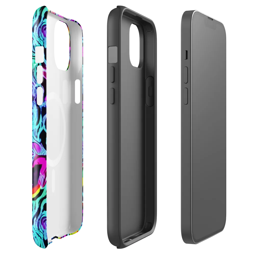 Fluoro Fever on MagSafe Tough Case for iPhone® — Front