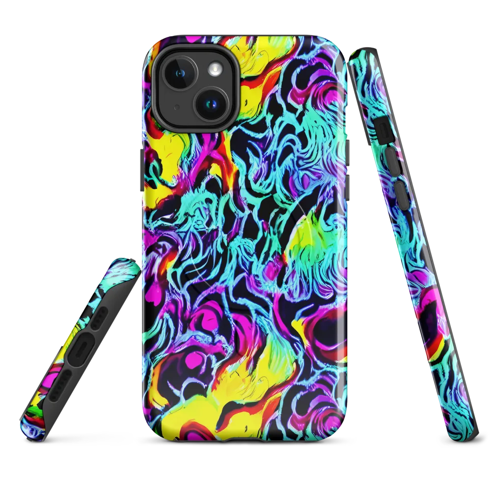 Fluoro Fever on MagSafe Tough Case for iPhone® — Front