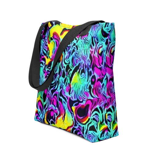 Fluoro Fever on a Tote Bag