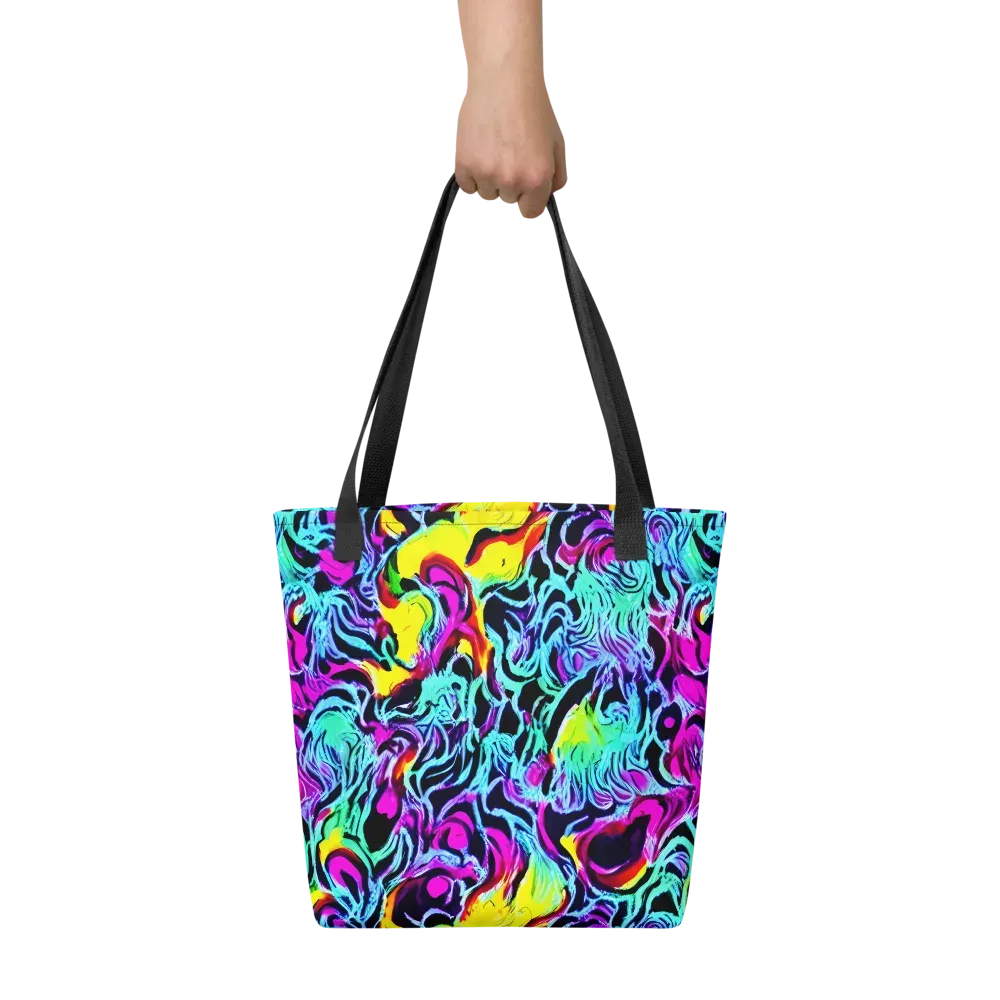 Fluoro Fever on Tote Bag — Front