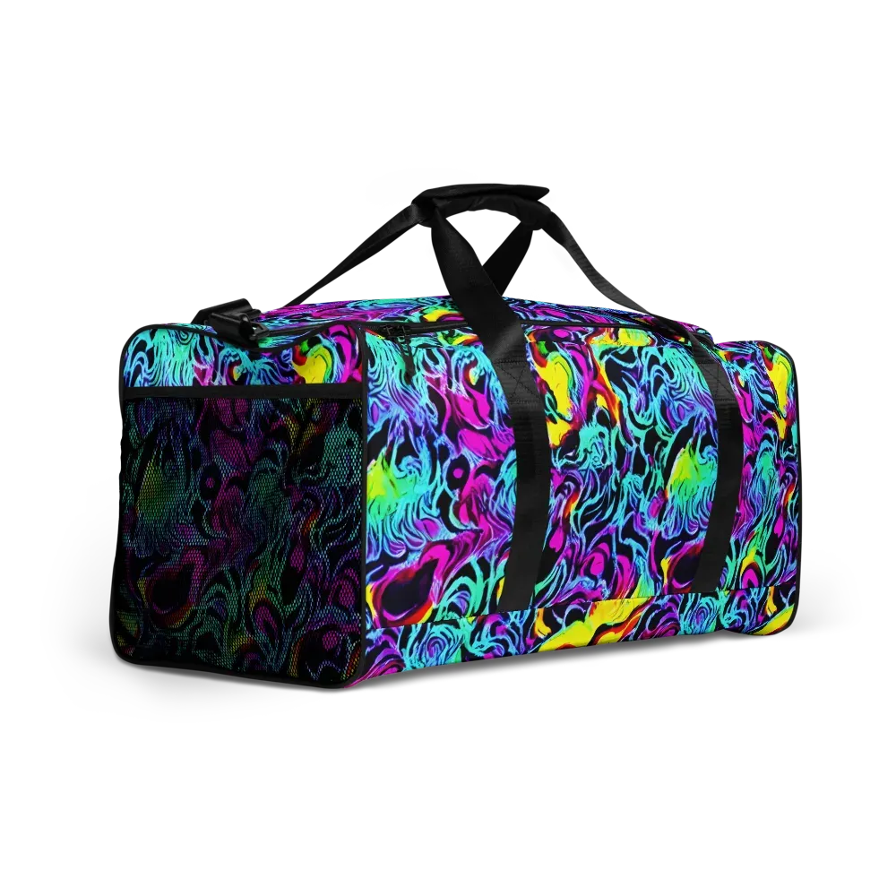 Fluoro Fever on Duffle Bag — Right Front