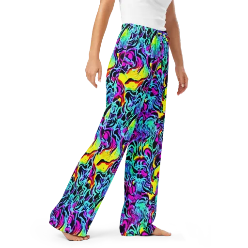 Fluoro Fever on a Women's Pajama Pants