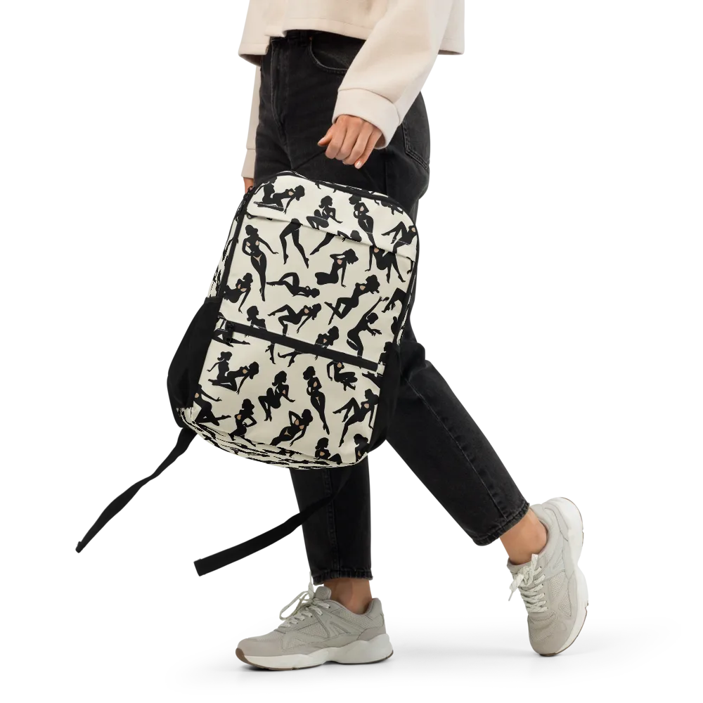 Ink Ballet on Utility Backpack — Front