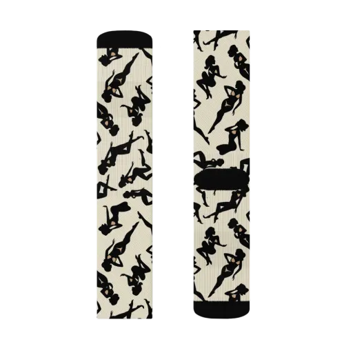 Ink Ballet on a Socks
