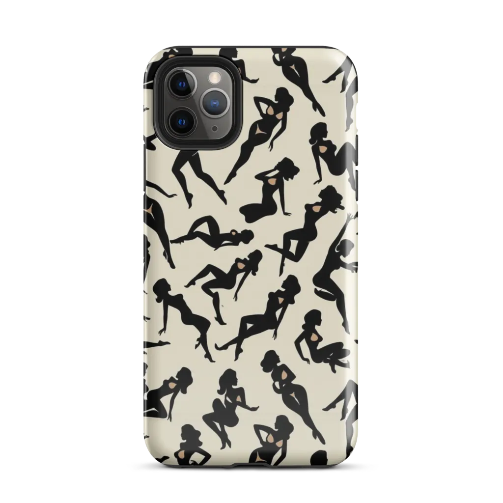 Ink Ballet on Tough Case for iPhone® — Front