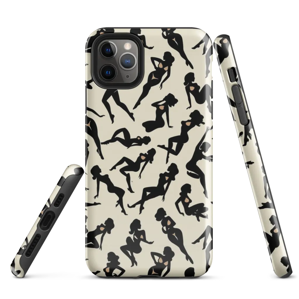 Ink Ballet on Tough Case for iPhone® — Front