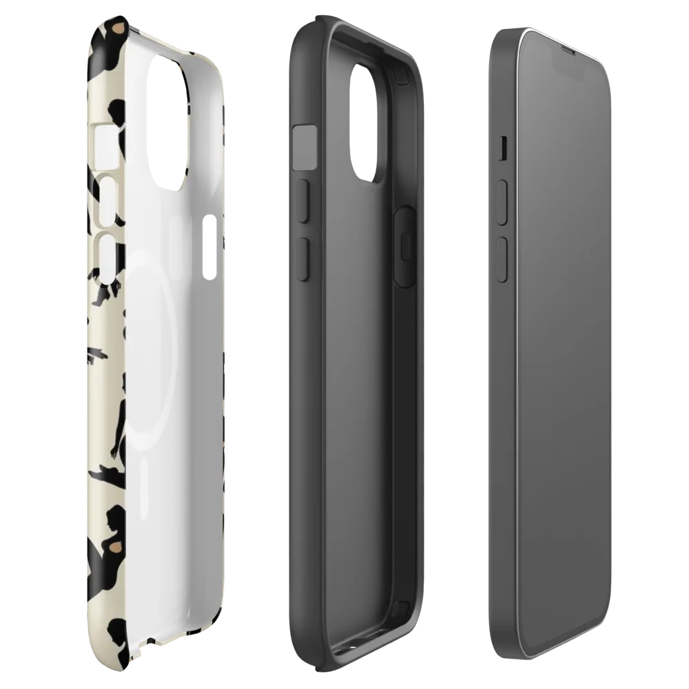 Ink Ballet on MagSafe Tough Case for iPhone® — Front