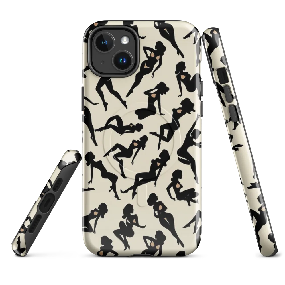 Ink Ballet on MagSafe Tough Case for iPhone® — Front