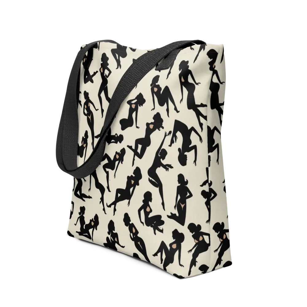 Ink Ballet on Tote Bag — Front