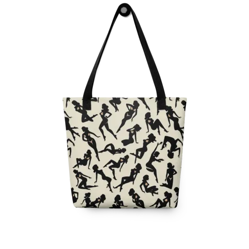 Ink Ballet on a Tote Bag
