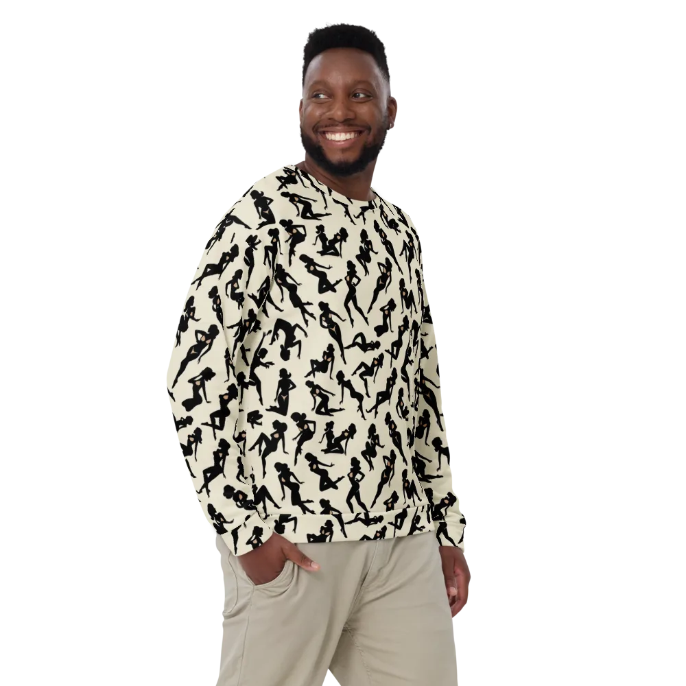 Ink Ballet on Sweatshirt — Front