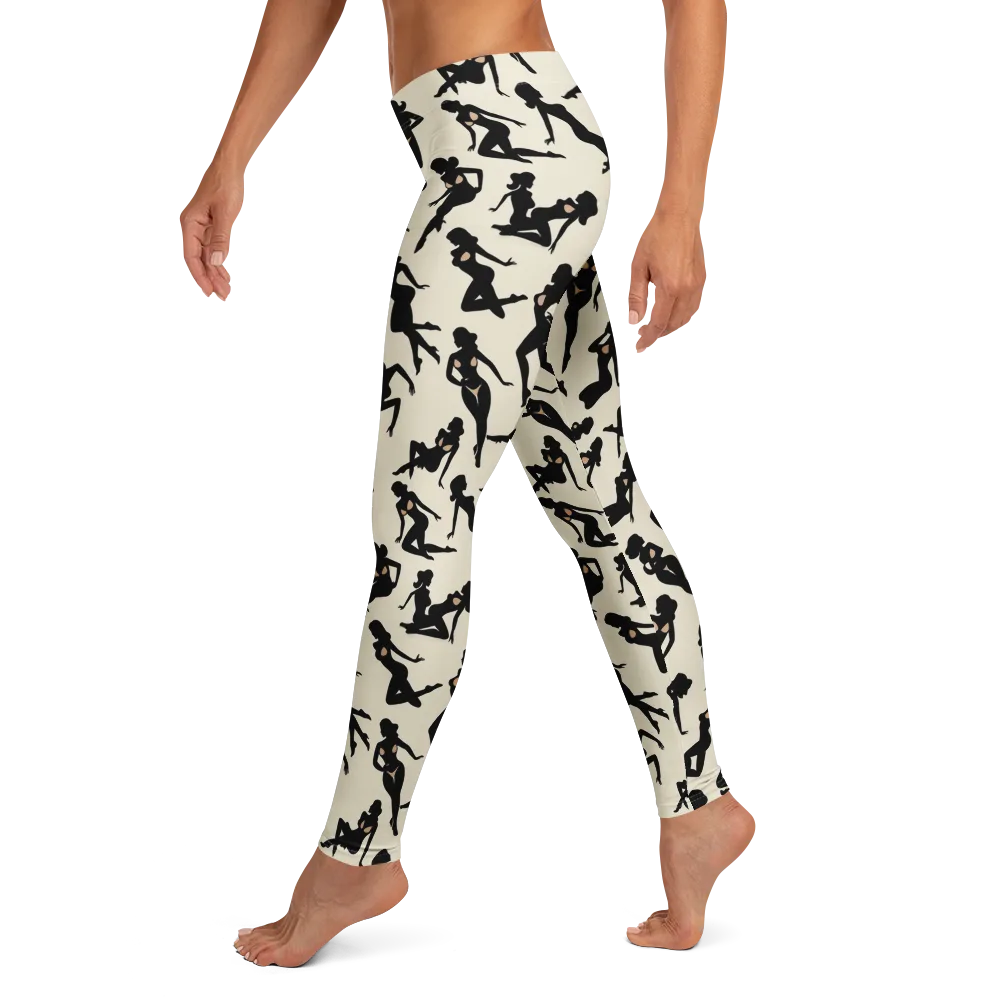 Ink Ballet on Leggings — Left