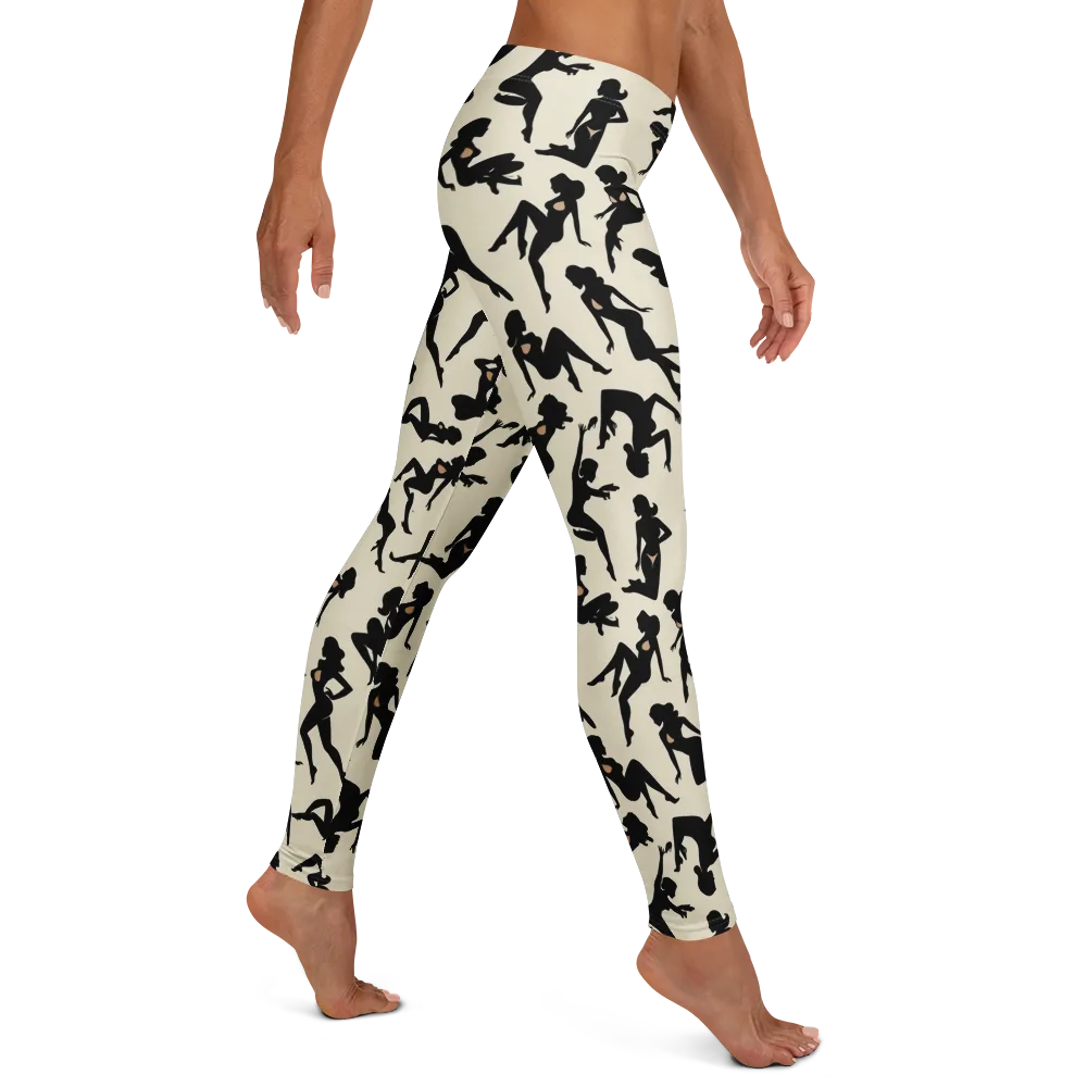 Ink Ballet on Leggings — Right