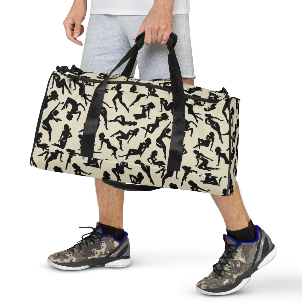 Ink Ballet on Duffle Bag — Front