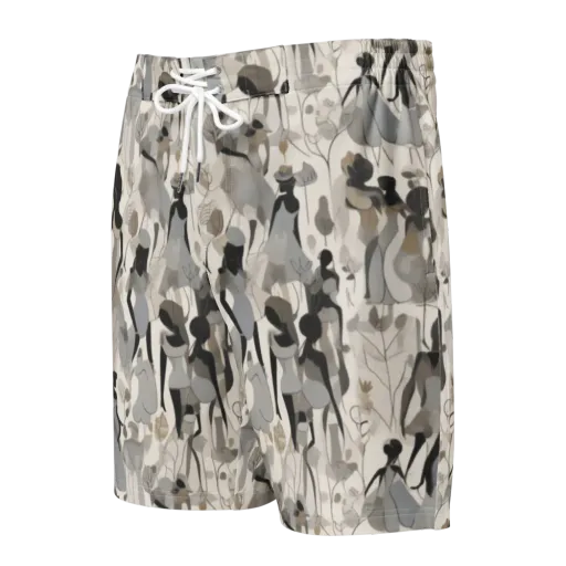 Sable Garden on a Men's Board Shorts