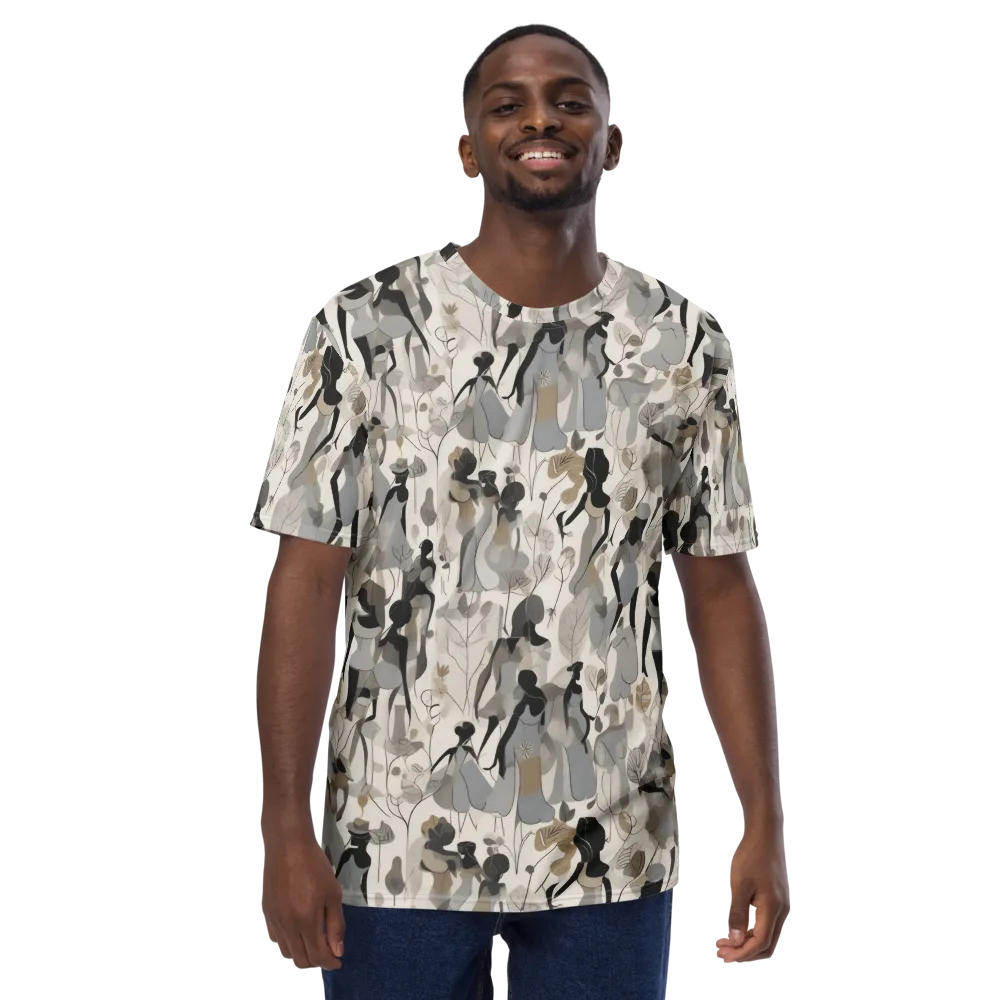 Sable Garden on Men's Crew Neck T-Shirt — Front