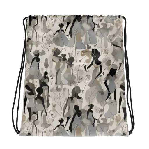 Sable Garden on a Drawstring Bag